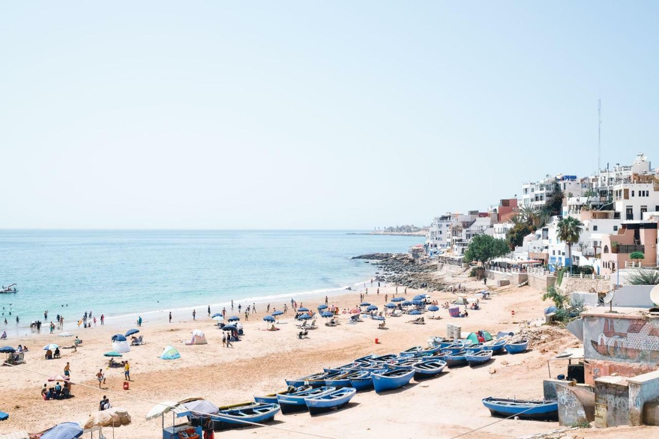 Surf Maroc'S Auberge Taghazout Zewnętrze zdjęcie